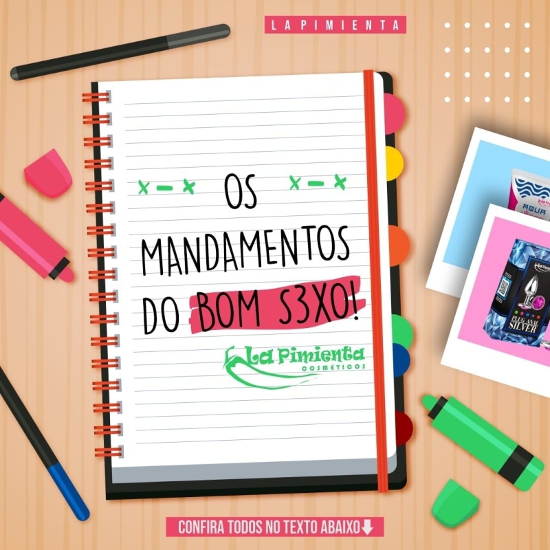 Os mandamentos do bom sexo!