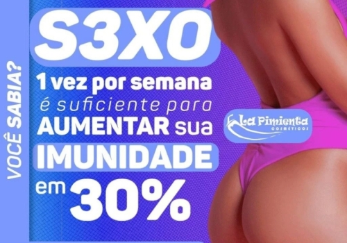 VOCÊ SABIA? SEXO 1X POR SEMANA É SUFICIENTE PARA AUMENTAR SUA IMUNIDADE EM 30%
