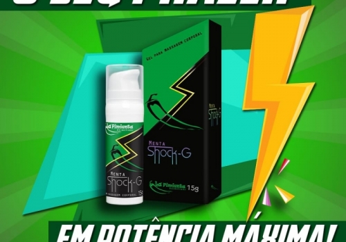 O seu prazer em potência máxima com aquele aroma de menta!