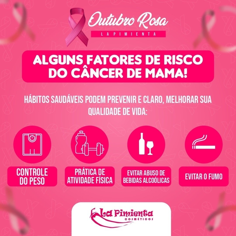 4 fatores de risco para o câncer de mama!
