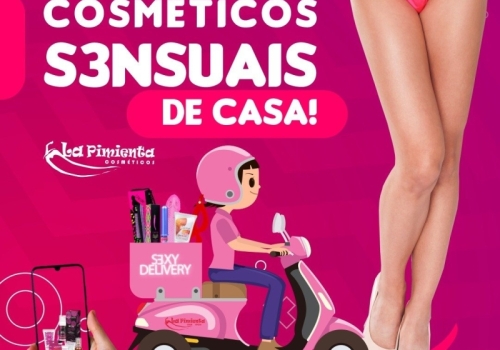 Peça cosméticos sensuais de casa!