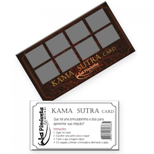 RASPADINHA KAMA SUTRA CARD