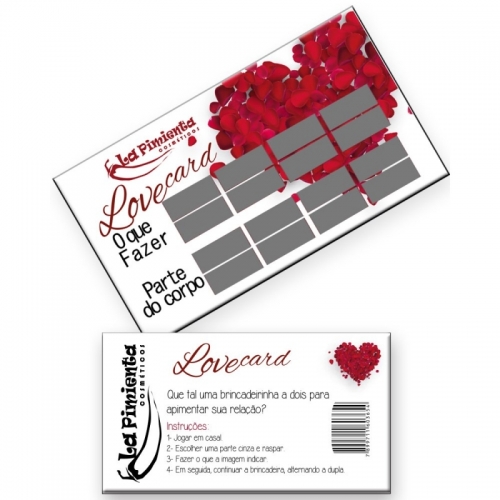 RASPADINHA LOVE CARD