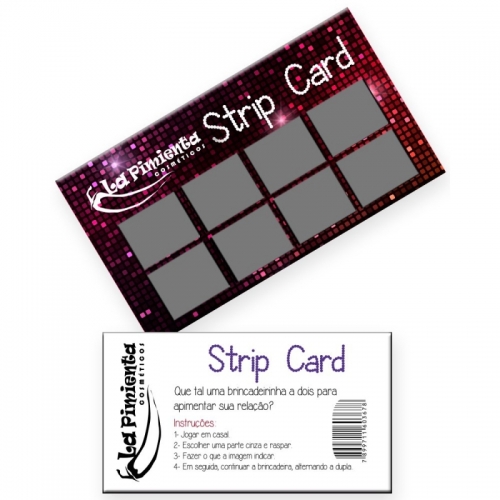RASPADINHA STRIP CARD