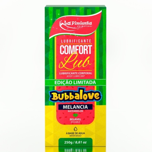 COMFORT LUB - BUBBALOVE MELANCIA 250g