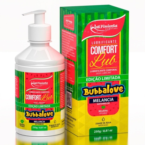 COMFORT LUB - BUBBALOVE MELANCIA 250g