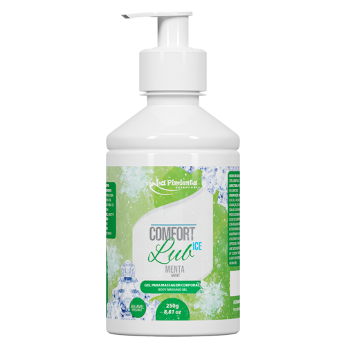 COMFORT LUB ICE - GEL PARA MASSAGEM CORPORAL - MENTA 250g