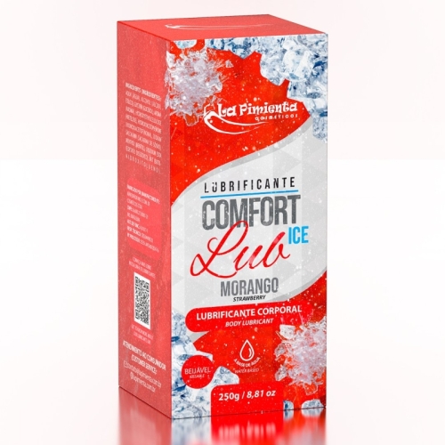 COMFORT LUB - ICE MORANGO 250g