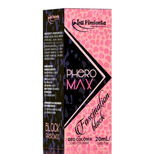 PERFUME AFRODISÍACO PARA ATRAÇÃO - FASCINATION BLACK 
