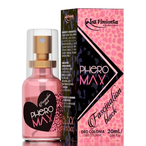 PERFUME AFRODISÍACO PARA ATRAÇÃO - FASCINATION BLACK 