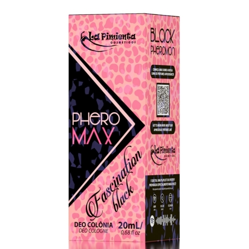PERFUME AFRODISÍACO PARA ATRAÇÃO - FASCINATION BLACK 