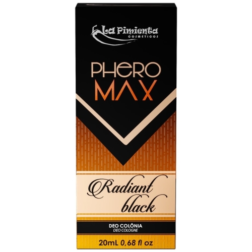 PERFUME AFRODISÍACO PARA ATRAÇÃO - RADIANT BLACK 