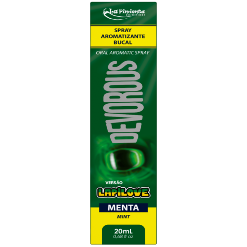 DEVOROUS LAPILOVE MENTA - SPRAY PARA SEXO ORAL