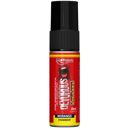 DEVOROUS LAPILOVE MORANGO - SPRAY PARA SEXO ORAL