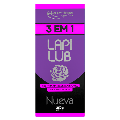 GEL PARA MASSAGEM CORPORAL LAPI LUB 3 EM 1 - NUEVA