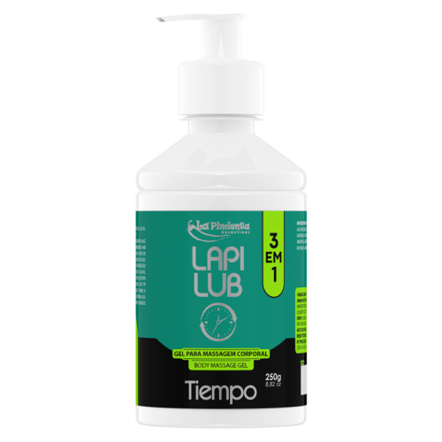 GEL PARA MASSAGEM CORPORAL LAPI LUB 3 EM 1 - TIEMPO