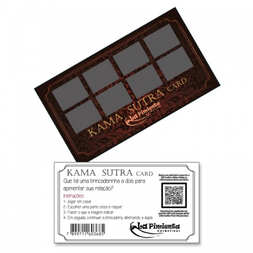 RASPADINHA ERÓTICA - KAMA SUTRA CARD