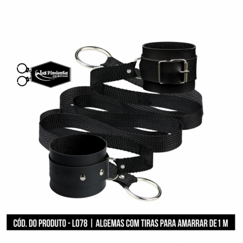 ALGEMA BRACELETE COM TIRAS PARA AMARRAR