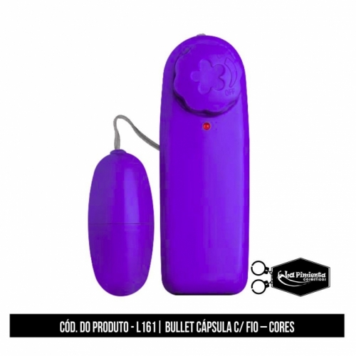 BULLET CÁPSULA C/ FIO – CORES