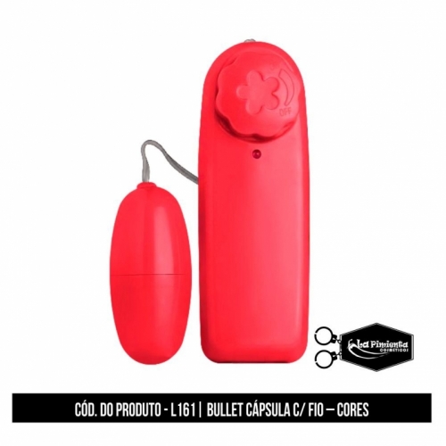 BULLET CÁPSULA C/ FIO – CORES