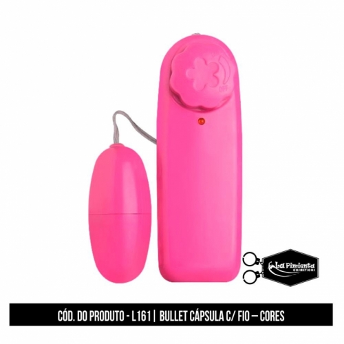 BULLET CÁPSULA C/ FIO – CORES