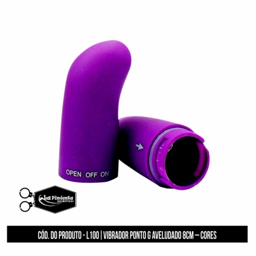 VIBRADOR PONTO G 8 CM – CORES