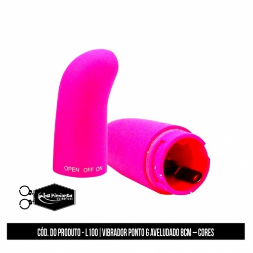 VIBRADOR PONTO G 8 CM – CORES