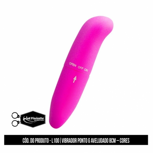 VIBRADOR PONTO G 8 CM – CORES