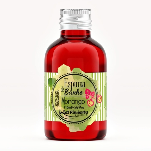 ESPUMA DE BANHO - MORANGO 110mL