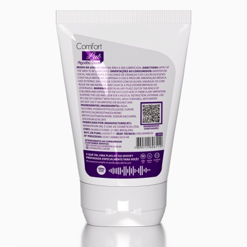 COMFORT LUB - ALGODÃO DOCE 120g