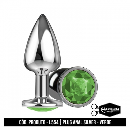 PLUG ANAL SILVER - VERDE