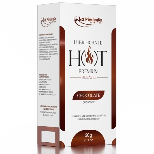 LUBRIFICANTE HOT PREMIUM - CHOCOLATE