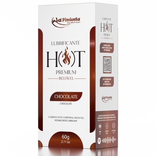 LUBRIFICANTE HOT PREMIUM - CHOCOLATE