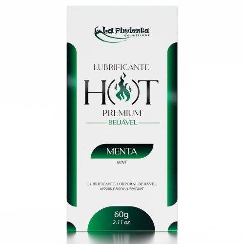 LUBRIFICANTE HOT PREMIUM - MENTA 