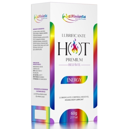 LUBRIFICANTE HOT PREMIUM - ENERGY