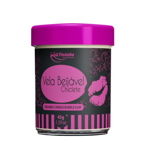 VELA BEIJÁVEL HOT CHICLETE