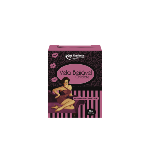 VELA BEIJÁVEL HOT CHICLETE