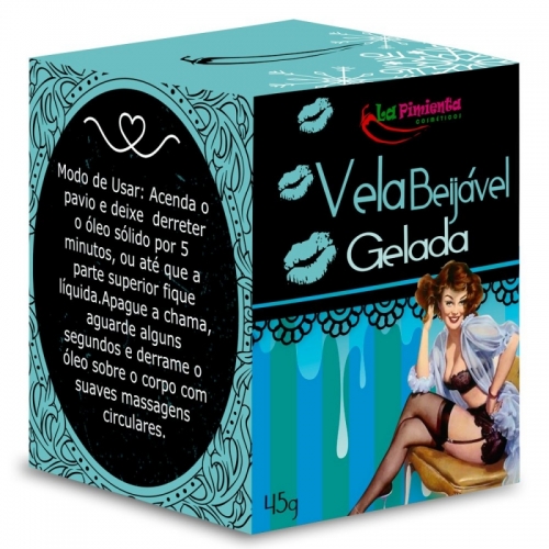 VELA BEIJÁVEL ICE MENTA