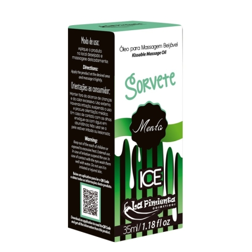 ÓLEO BEIJÁVEL SORVETE MENTA