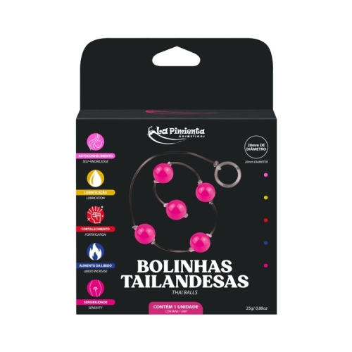 BOLINHAS TAILANDESA - PINK