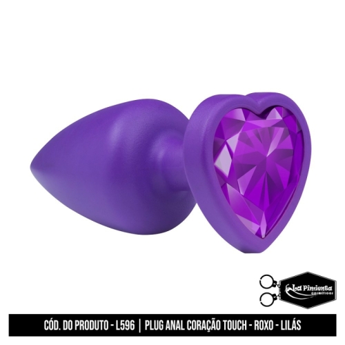 PLUG ANAL ROXO TOUCH - LILÁS