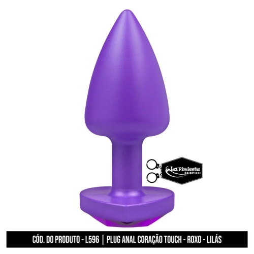 PLUG ANAL ROXO TOUCH - LILÁS