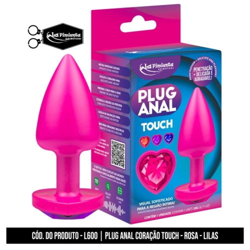 PLUG ANAL ROSA TOUCH - LILÁS