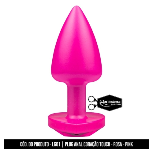 PLUG ANAL ROSA TOUCH - PINK