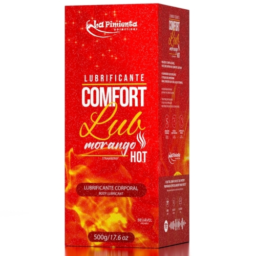 COMFORT LUB - MORANGO HOT 500g