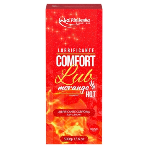 COMFORT LUB - MORANGO HOT 500g