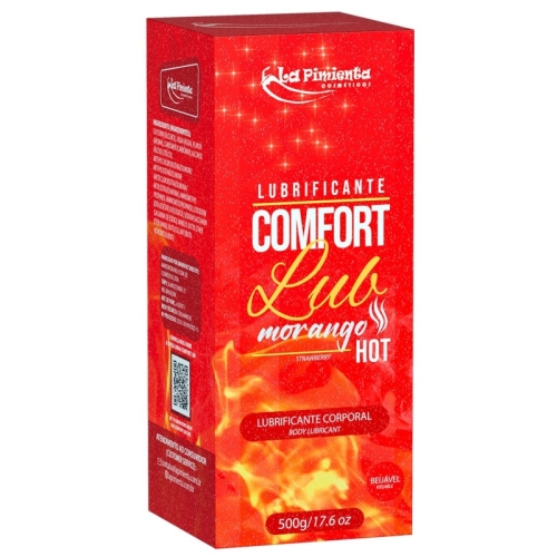 COMFORT LUB - MORANGO HOT 500g