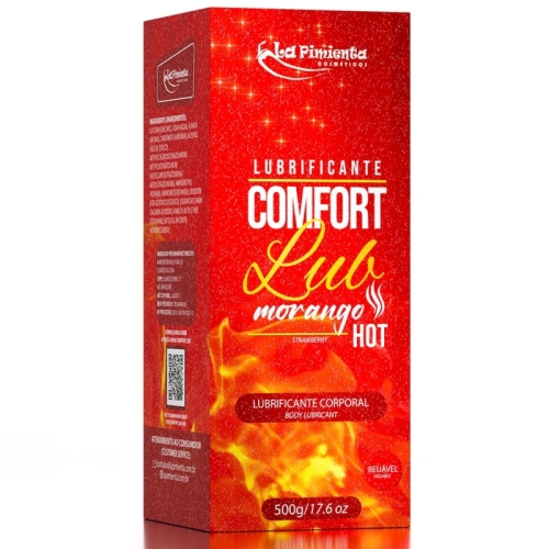 COMFORT LUB - MORANGO HOT 500g
