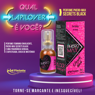 PERFUME PHERO MAX SECRETS BLACK 