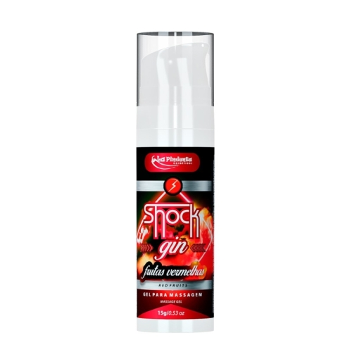 SHOCK GIN - FRUTAS VERMELHAS 15g